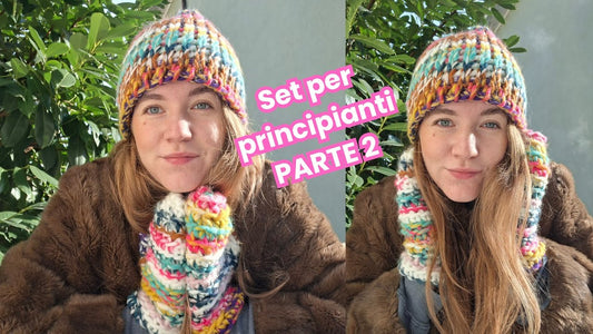 Cozy Vibes: Il Set Chunky Beanie e Guanti all'Uncinetto da non perdere quest'inverno! ❄️✨